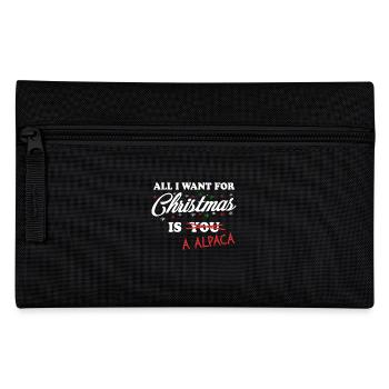Tout ce que je veux pour Noël est un alpaga Alpacka - Trousse - noir - Devant