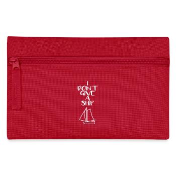 I Do not Giva A Ship Cruise Shirt - Pencil Case - red - Front