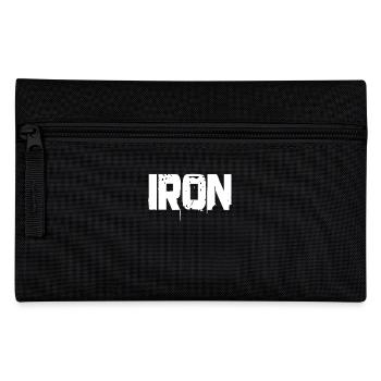 shirt de fer - Trousse - noir - Devant