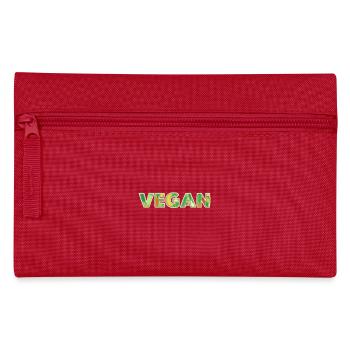 Vegan - Trousse - rouge - Devant