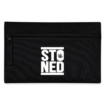 Stoned - Pencil Case - black - Front