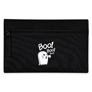 Haunted Spooky Ghost, Boo Apparel and Gifts - Pencil Case - black - Front
