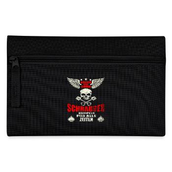 Vater und Sohn Schrauber Kumpels, Für Papa & Sohn - Federtasche - Schwarz - Vorne