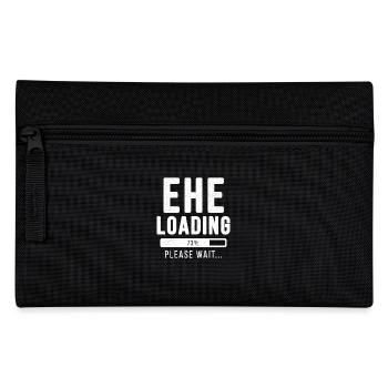 Ehe loading... please wait! | Ehe Shirt - Federtasche - Schwarz - Vorne