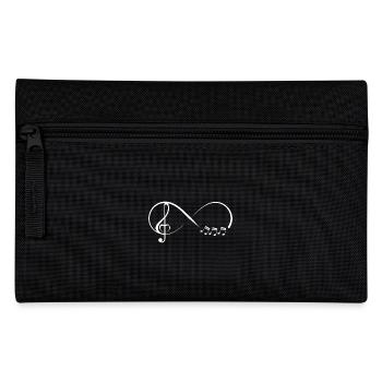 Infinity music gift - Pencil Case - black - Front