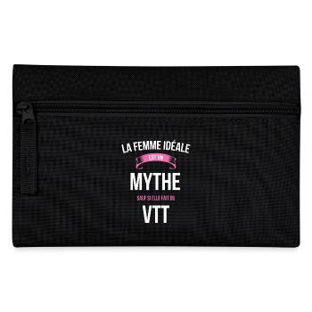 VTT idéale mythe cadeau noël - Trousse - noir - Devant