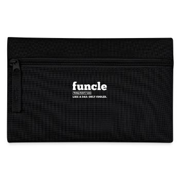 Funcle drôle homme cadeau pour oncle définition humour - Trousse - noir - Devant
