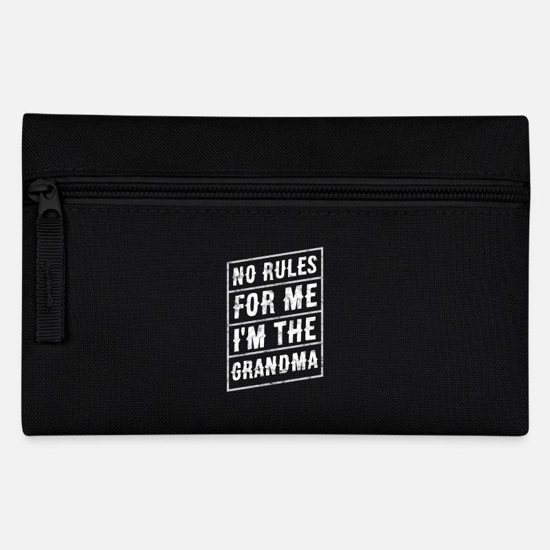 Pas de règles pour moi: Je suis la grand-mère - Trousse - noir