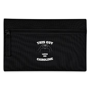 Dieser Kerl liebt sein Caroline Valentine Day Gift - Federtasche - Schwarz - Vorne