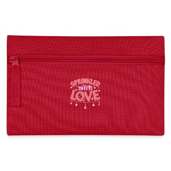 Arrosé avec cadeau pour la fête de la Saint-Valentin amour - Trousse - rouge - Devant