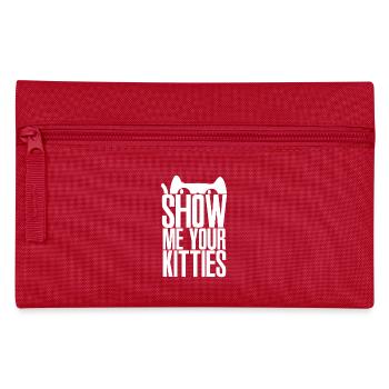 Montrez-moi votre cadeau de chat Kitty - Trousse - rouge - Devant