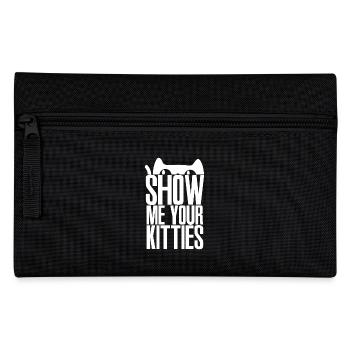 Show me your kitten cats gift - Pencil Case - black - Front