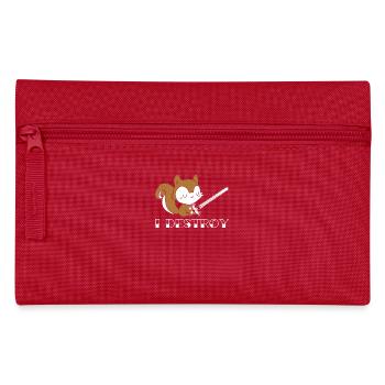 I Destroy 01 Gift - Pencil Case - red - Front