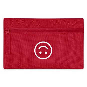 smiley heureux happy emoji heureux - Trousse - rouge - Devant
