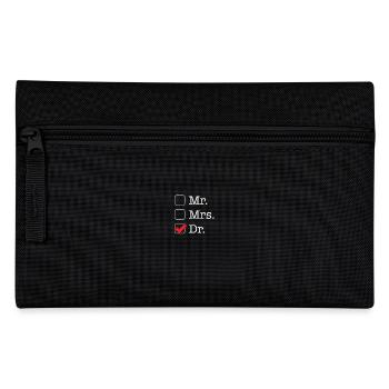 Doctor Title gift for Doctors - Pencil Case - black - Front