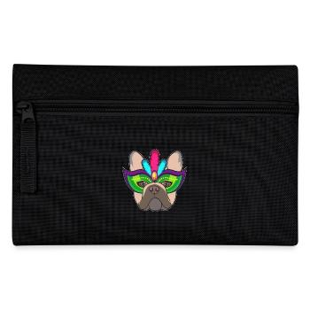 I love French Bulldog Gift Carnival - Pencil Case - black - Front