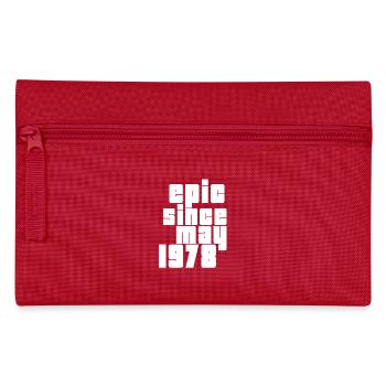 epic since may 1978 - Pencil Case - red - Front