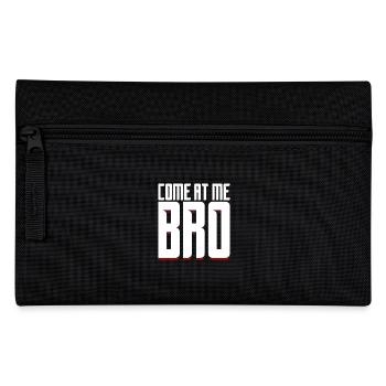 Come at Me Bro - Gift - Shirt - Federtasche - Schwarz - Vorne