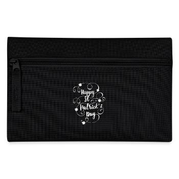 Bonne Saint Patrick T-shirt vintage cadeau - Trousse - noir - Devant