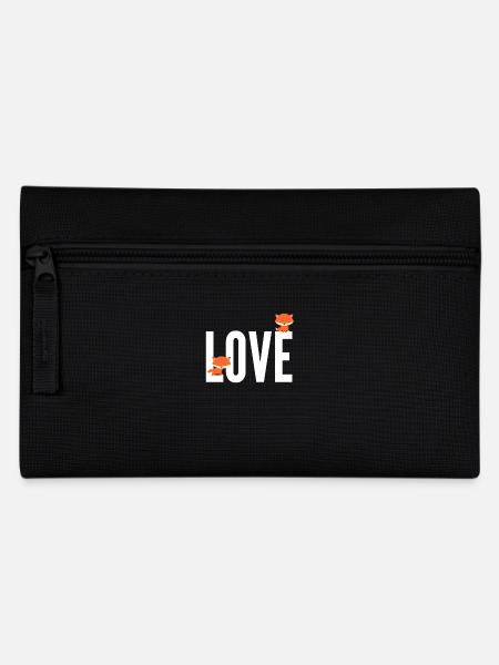 Fuchs Love Fox - Federtasche - Schwarz