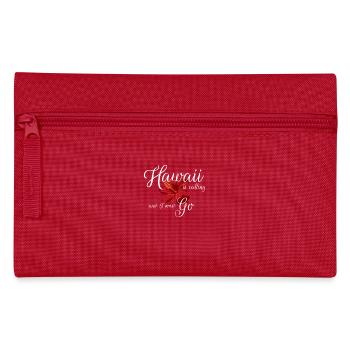 Hawaii Tshirt Gift for the Hawaii vacation funny - Pencil Case - red - Front