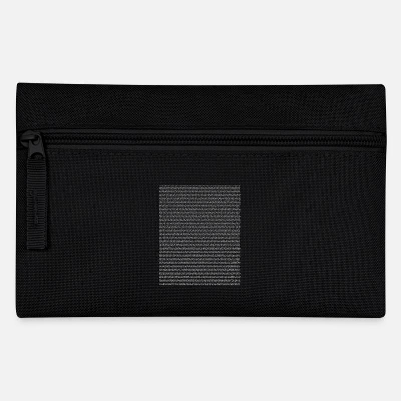 Pi 1000 Stellen - Nerd Geek Geschenk T-Shirts - Federtasche - Schwarz