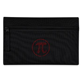 Pi - Pi Day - rot - Federtasche - Schwarz - Vorne