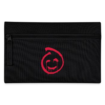 Red John smiley symbol - Pencil Case - black - Front