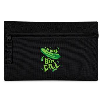 Funny cucumber - Pencil Case - black - Front