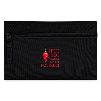 I put hot sauce on my Hot Sauce - Pencil Case - black - Front