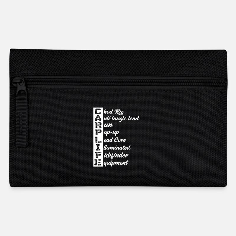 CARPLIFE carp angler carp angler gift - Pencil Case - black