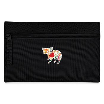 Bunter Zuckerschädel-Chihuahua Cinco De Mayo Lustig - Federtasche - Schwarz - Vorne