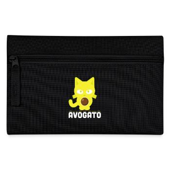 Yellow Avogato Cinco De Mayo Mexican Pride Holiday - Pencil Case - black - Front