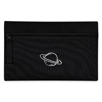 Saturn Planet Erde - Federtasche - Schwarz - Vorne
