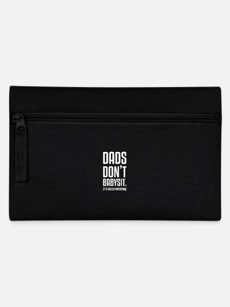Funny Dad Gift Sarcastic Dads gift - Pencil Case - black