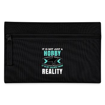 Surf Surfin cadeau Surfer Girl Surfer Surfboard - Trousse - noir - Devant