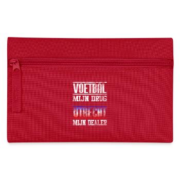 Utrecht mijn Dealer - Voetbal mijn Drug - Trousse - rouge - Devant