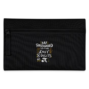 My password is the last 8 digits of PI - Pencil Case - black - Front