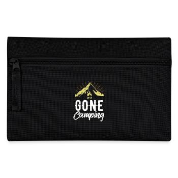 Am camping - camping - gift - Pencil Case - black - Front