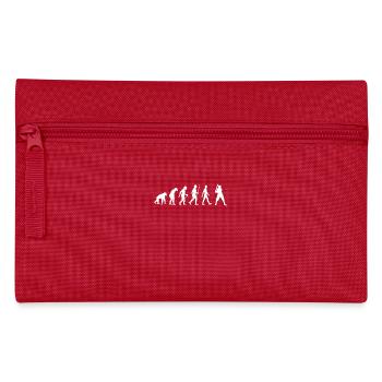 Baseball Evolution Baseballspieler - Federtasche - Rot - Vorne