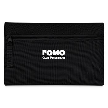 Fomo Club President Angst vor dem Verpassen Cool - Federtasche - Schwarz - Vorne