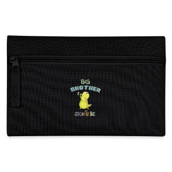 Big Brother sera bientôt bébé annonce DinoDab - Trousse - noir - Devant