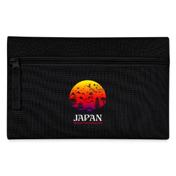 Japan - Land der aufgehenden Sonne - Federtasche - Schwarz - Vorne