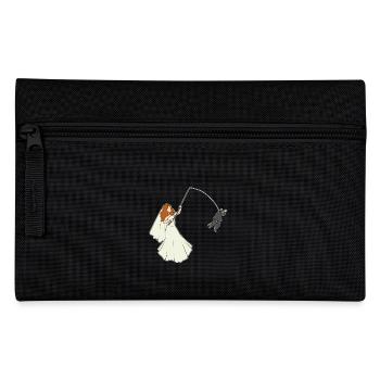 JGA mariée a marié sur les bachelors de canne à pêche - Trousse - noir - Devant