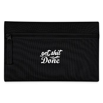 Obtenez la merde prête - Trousse - noir - Devant
