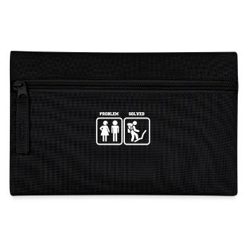Escalade - Drôle - Alpinisme - Cadeau - Trousse - noir - Devant