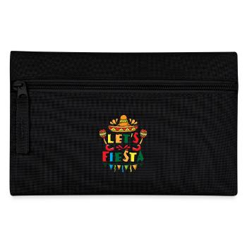 Let's Fiesta - sombrero mexican spanish holiday - Federtasche - Schwarz - Vorne