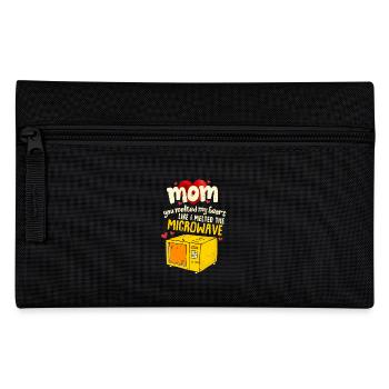 Perfect Mother's Day Gift Mom you melted my heart - Pencil Case - black - Front