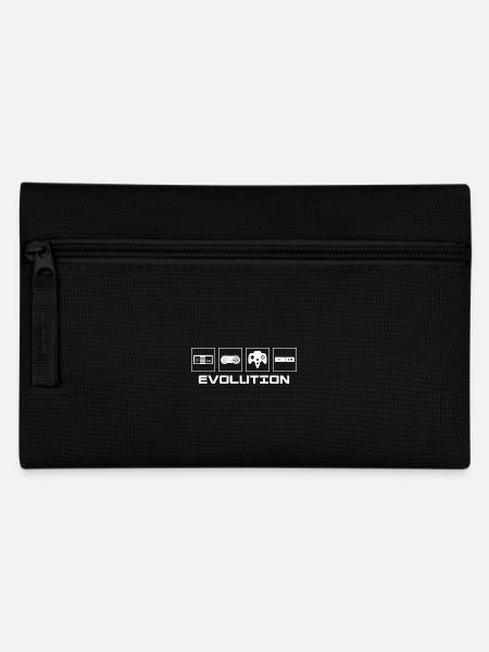 Die Videospiele Evolution - Geschenk - Federtasche - Schwarz