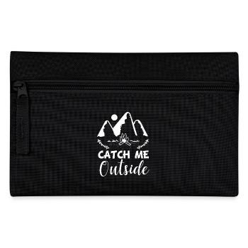 CATCH ME OUTSIDE - Federtasche - Schwarz - Vorne